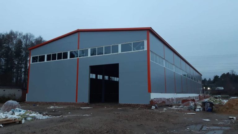 Производственное здание 1200 м2 под ключ